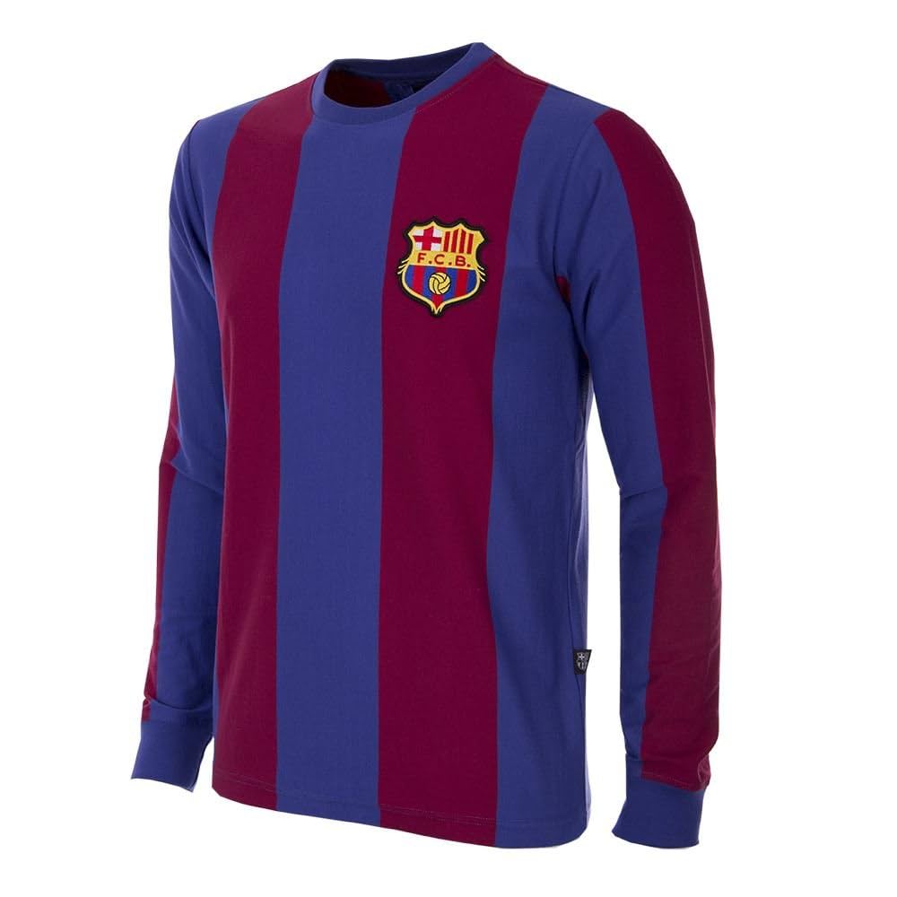 【レア】Barcelona 赤 ジップアップシャツ Barcelona FC Home 95/96 - Retro - Soccer - HAGI # 11 - XL